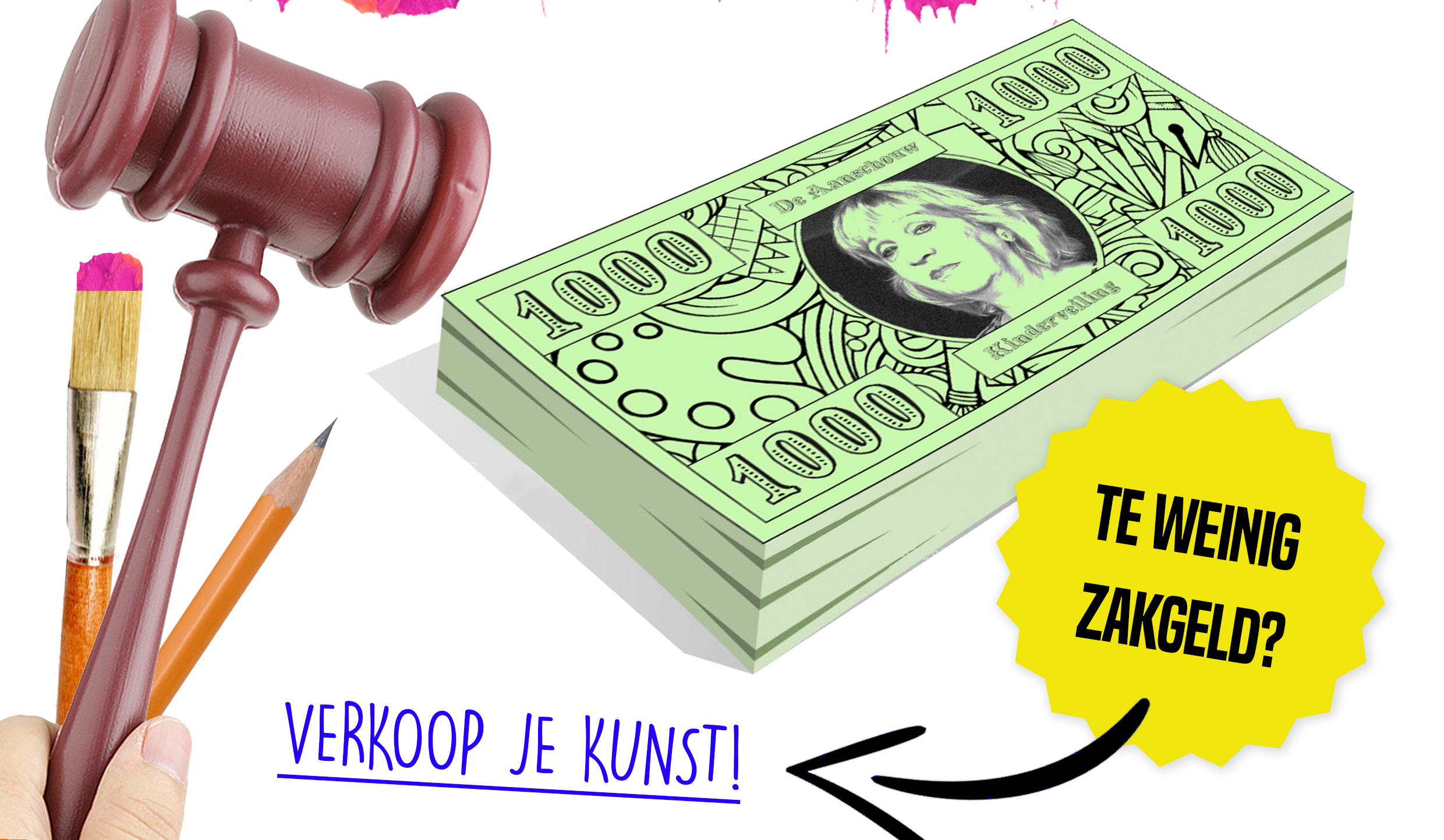 De Aanschouw Kinderkunstveiling