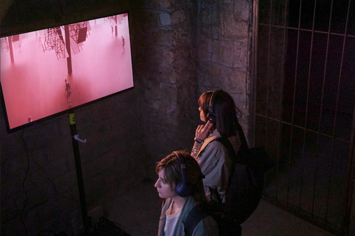 Ghost Terminal at the Athens Digital Art Festival