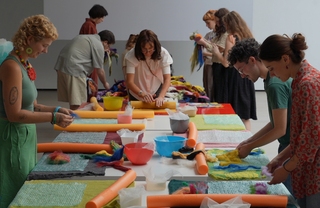 'Felting Home: Textile explorations of Rotterdam'