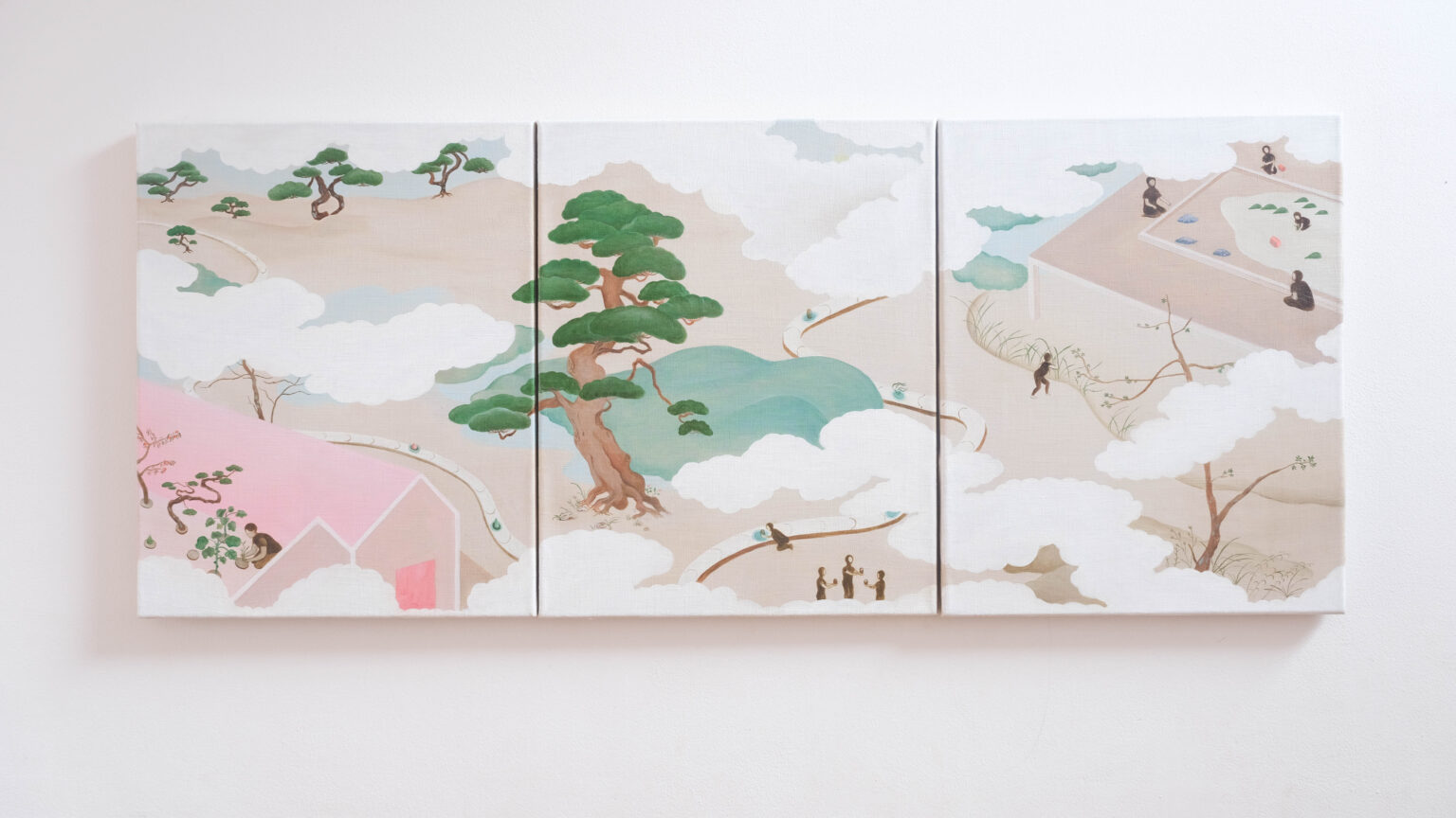 Reimagining Dutch Dunes Through the Exploration of Asian-Western Paintings and a Board Game