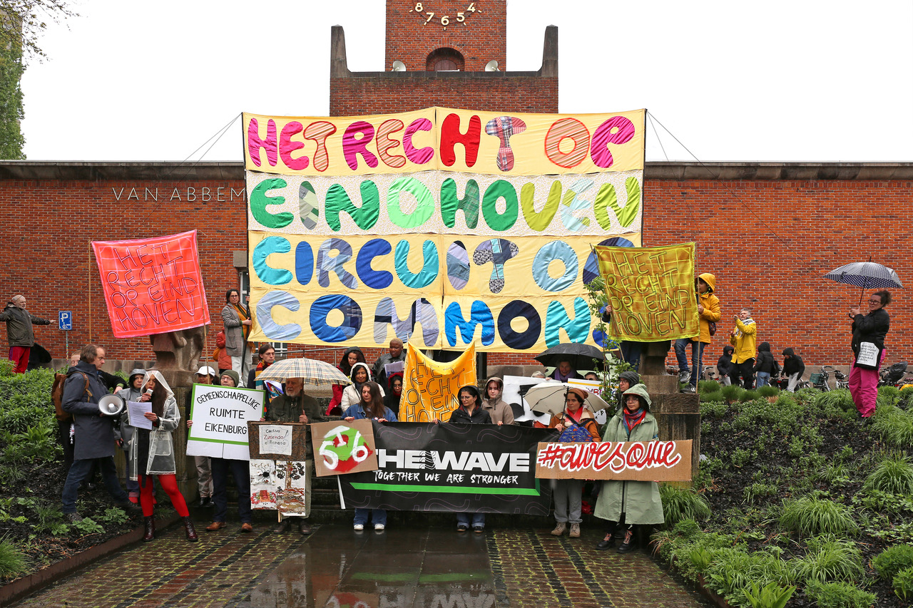 Het Recht op Eindhoven – Circuit of Commons, a Performative Intervention