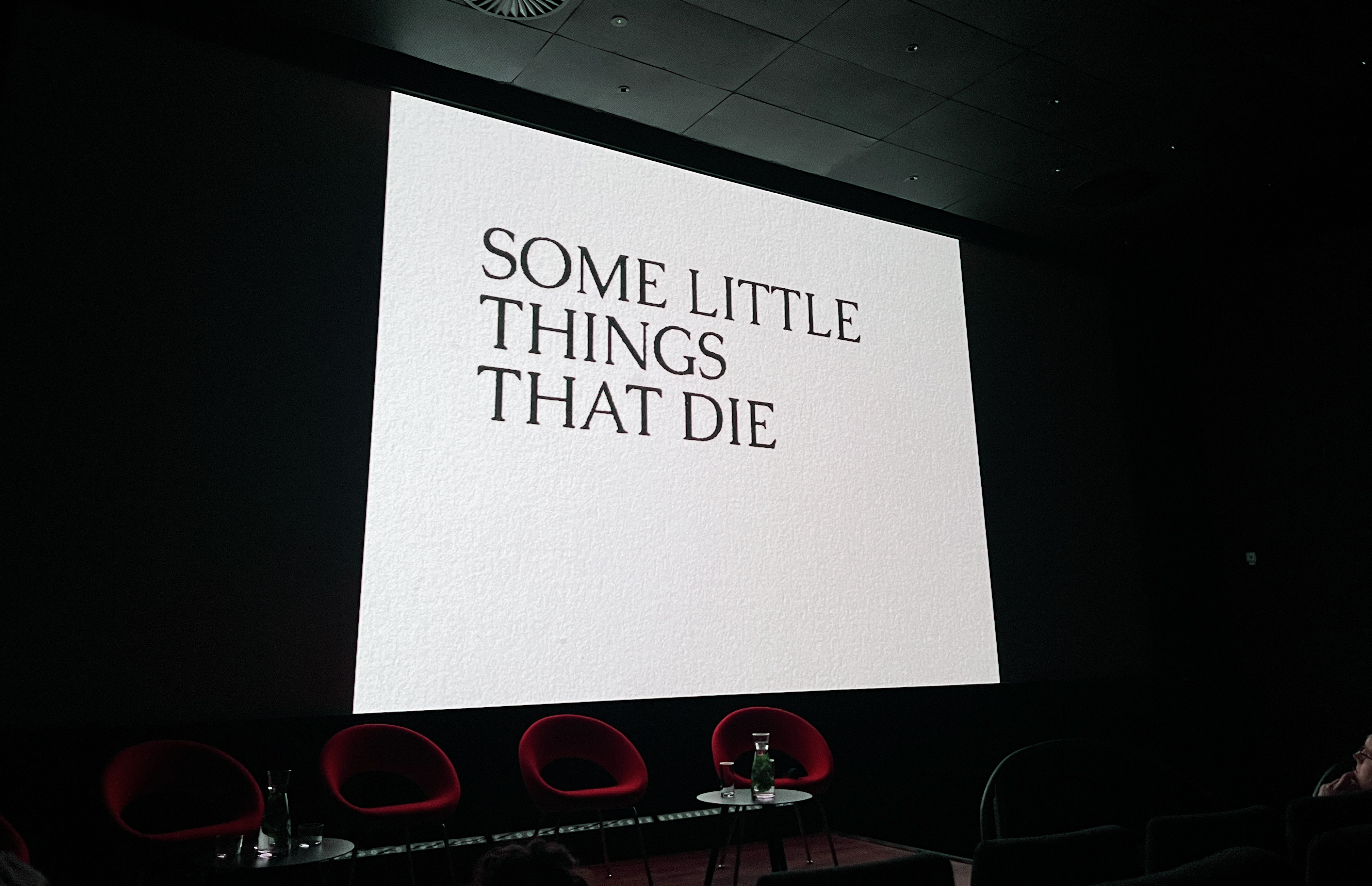 Some Little Things That Die